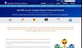 
							         Intranet Portal Extranet Software | Association Membership Software								  
							    