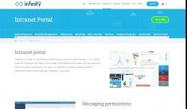 
							         Intranet Portal - Infinity ECM								  
							    