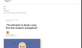 
							         Intranets Are Dead. Long Live the Modern Workplace - ShareGate								  
							    