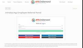 
							         Introducing: Employee Referral Portal | ATS OnDemand								  
							    