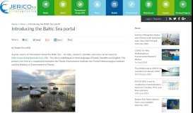 
							         Introducing the Baltic Sea portal | Jerico-NEXT								  
							    