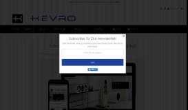 
							         Introducing The New Kevro Website! – Kevro USA								  
							    
