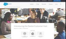 
							         Introducing the Pardot Customer Hub | Salesforce Pardot								  
							    