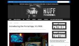 
							         Introducing the Portal App. It's FREE. | Huff Paranormal								  
							    
