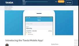 
							         Introducing the Tanda mobile app! | Tanda								  
							    
