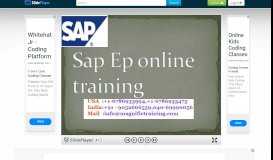 
							         INTRODUCTION SAP Portal Fundamentals SAP Web AS ... - SlidePlayer								  
							    