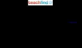 
							         Introduction - Teachfind								  
							    