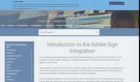 
							         Introduction to Adobe Sign | Workbooks Support								  
							    