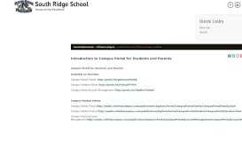 
							         Introduction to Infinite Campus Videos - South Ridge School								  
							    