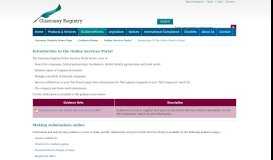 
							         Introduction to the Online Services Portal - Guernsey Registry								  
							    