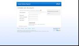 
							         Intuit Online Payroll - Create Account								  
							    
