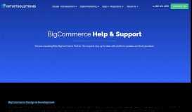 
							         IntuitSolutions Support | Open A Ticket | BigCommerce Help								  
							    