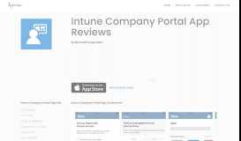 
							         Intune Company Portal App Reviews - User Reviews of Intune ...								  
							    