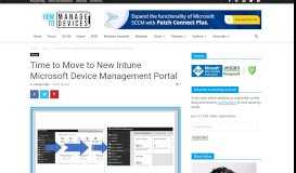 
							         Intune Microsoft Device Management Portal a overview video								  
							    