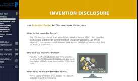 
							         Invention Disclosure - Penn Center for Innovation								  
							    
