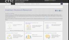 
							         Invention Disclosure Resources | Center for Technology Transfer ...								  
							    