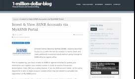 
							         Invest & View ASNB Accounts via MyASNB Portal - 1-million-dollar-blog								  
							    