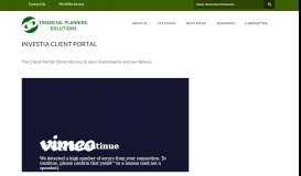 
							         Investia Client Portal | Financial Planning Solutions								  
							    