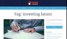 
							         investing latam Archives - Magma Partners								  
							    