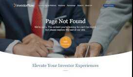 
							         Investor Portal & CRM - InvestorFlow								  
							    