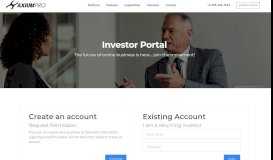 
							         Investor Portal - Intelligent Platform for Running Business								  
							    
