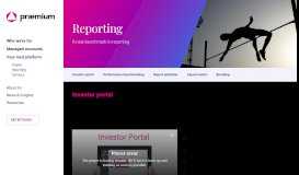 
							         Investor portal | Praemium								  
							    