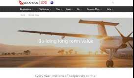 
							         Investors | Qantas								  
							    