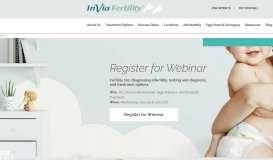 
							         Invia Fertility: Welcome								  
							    