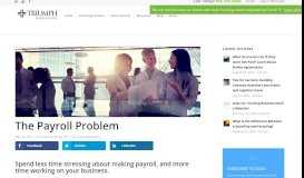 
							         Invoice Factoring for Payroll - Triumph Business Capital								  
							    