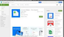 
							         Invoice Maker - Tiny Invoice - Apps on Google Play								  
							    