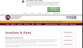 
							         Invoices & Fees - Gladstone Brookes								  
							    