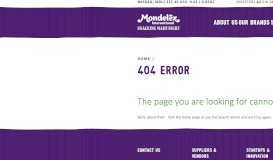 
							         Invoicing Frequently Asked Questions - Mondelez International								  
							    