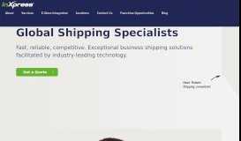 
							         InXpress: Courier Services UK, International | Parcel Delivery, Large ...								  
							    