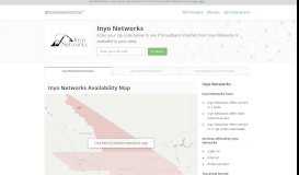 
							         Inyo Networks | Internet Service | BroadbandNow.com								  
							    