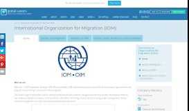 
							         IOM Jobs - IOM Careers - International Organization for Migration Jobs								  
							    