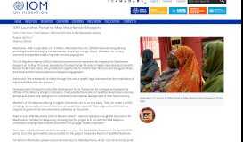 
							         IOM Launches Portal to Map Mauritanian Diaspora | International ...								  
							    