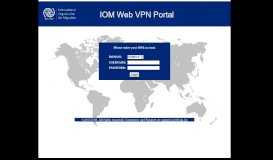 
							         IOM Staff Login - International Organization for Migration								  
							    