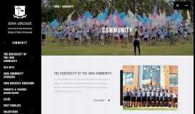
							         Iona College Community								  
							    