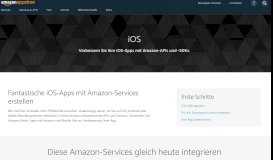 
							         iOS SDK Download | Amazon Developer-Portal								  
							    