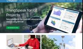 
							         IoT Analytics - ThingSpeak Internet of Things								  
							    