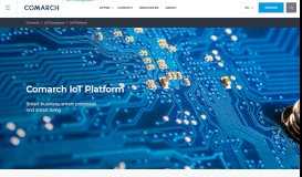 
							         IoT Cloud Platform Solution | Comarch IoT								  
							    