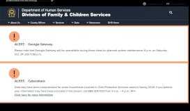 
							         IOTIS ONLINE TRAINING | Division of Family and Children Services								  
							    