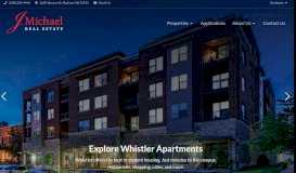 
							         Iowa City Apartments | J. Michael Real Estate |								  
							    