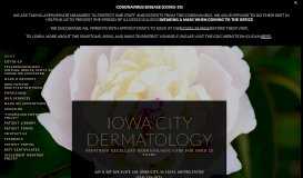 
							         Iowa City Dermatology								  
							    