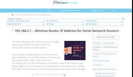 
							         IP 192.168.2.1 Login Admin - Wi-Fi Router IP Address ...								  
							    
