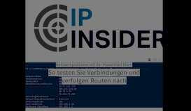 
							         IP-Insider - Fachportal für Netzwerktechnik, Routing & Switching, SDN ...								  
							    