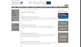 
							         IP-PorTal – Property Law - Rights in Rem								  
							    