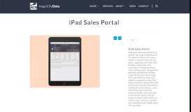 
							         iPad Sales Portal - Angel City Data								  
							    