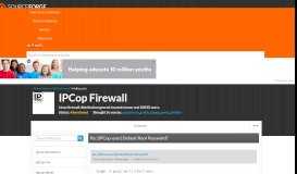 
							         IPCop Firewall / Re: [IPCop-user] Default Root Password?								  
							    