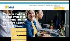 
							         iPEC Coaching | Comprehensive Coach Training Program								  
							    